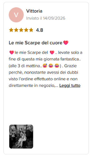 Recensione di una cliente