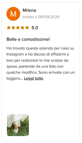 Recensione di una cliente