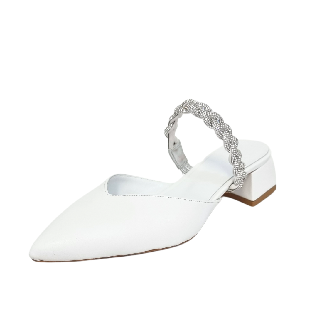 Sandali Scarpe Sposa 2022 Basse Da Sposa Scarpe Con Tacco Largo