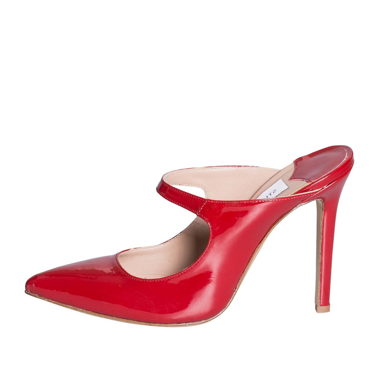 Scarpe donna tacco alto vernice rosso made in italy studio creazioni