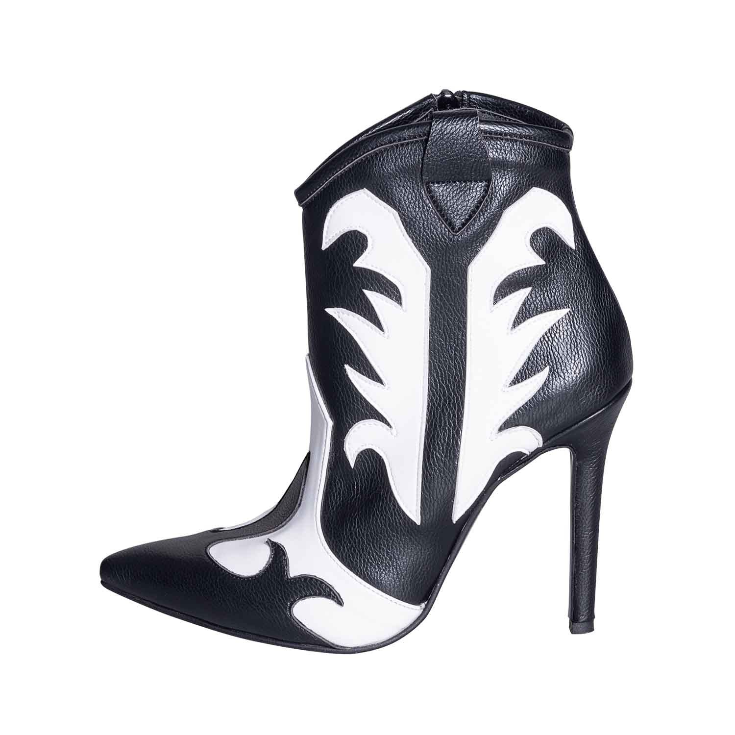 Stivaletti Texani Alti Stivali Texani Con Tacco Stivali Texani