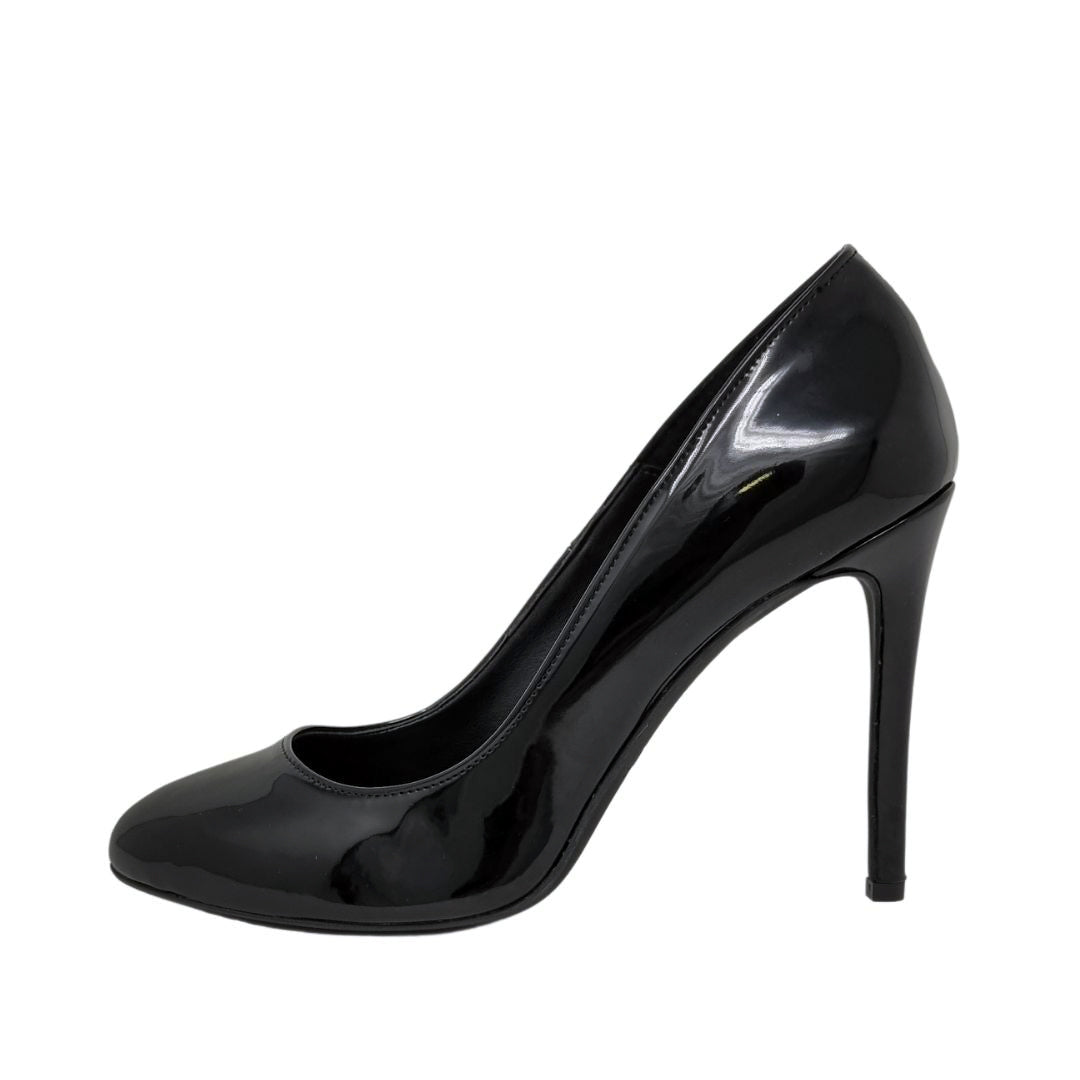 Plateau Scarpe Col Tacco Nero Tacchi Neri Décolleté Con Tacco 9cm