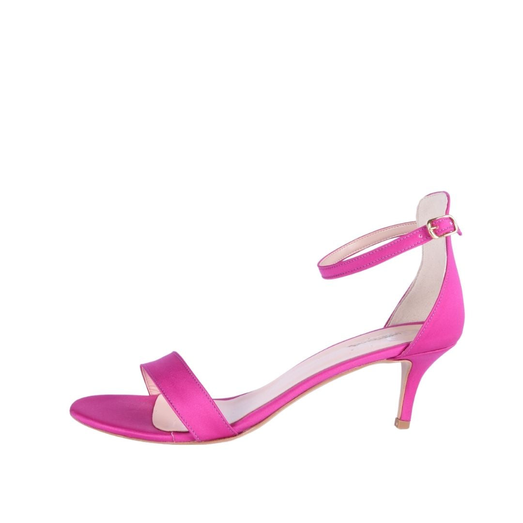 ART Sandali Anatomici Donna I Breathe - Fucsia, Taglia 40, Suola Con Segatura Naturale, Fodera Microfibra