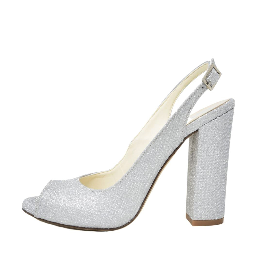 Spuntato aperto dietro tacco largo made in italy –